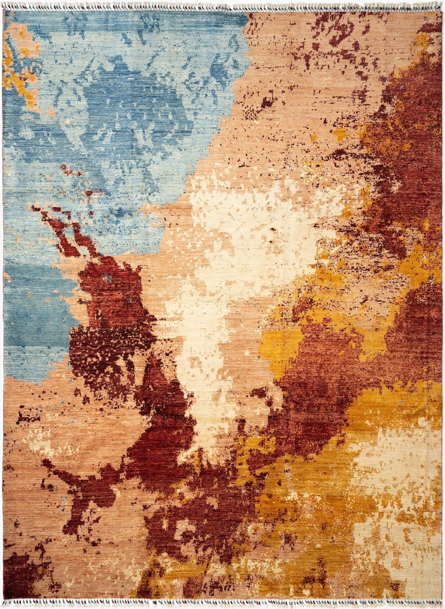 8' 4 x 11' 3 Rubin Wool Rug