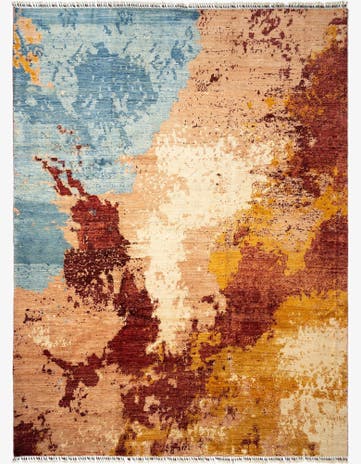 8' 4 x 11' 3 Rubin Wool Rug