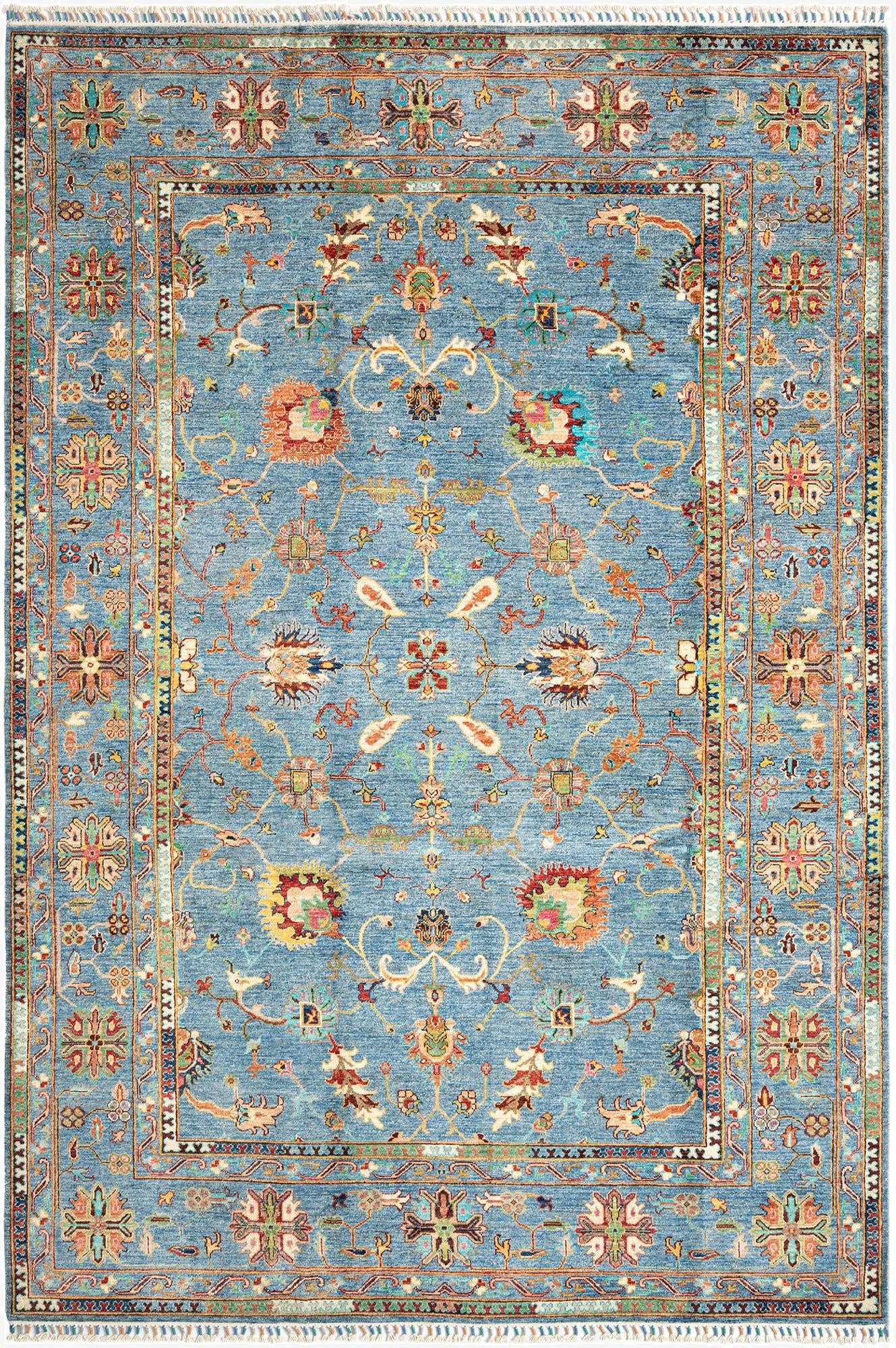 6' 9 x 10' Rubin Ziegler Wool Rug
