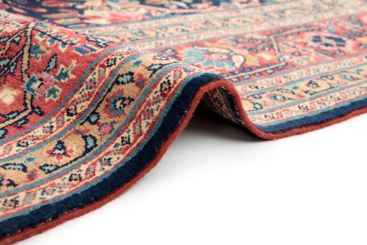 Detail image of 4' 8 x 6' 4 Hand Knotted Saber-Mashad Persian Rug