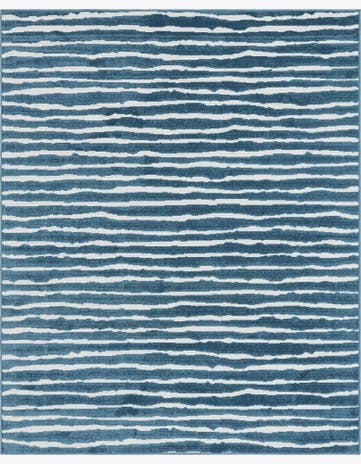 Blue Easy-Clean Sabrina Soto Ola Indoor / Outdoor Rug