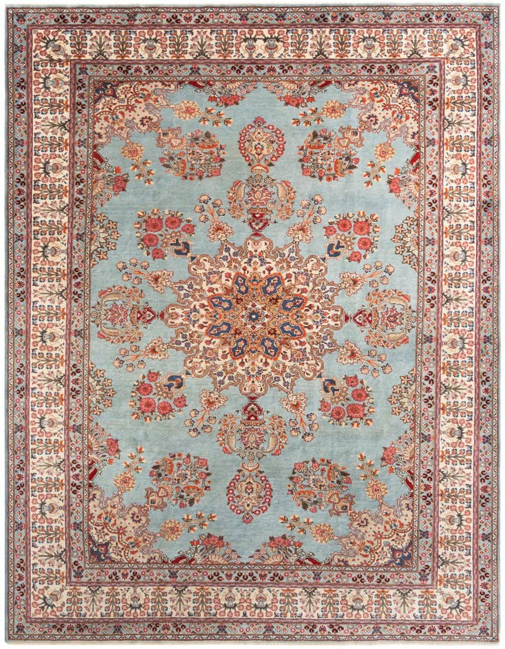Detail image of 7' 10 x 11' 3 Sabzevar Rug
