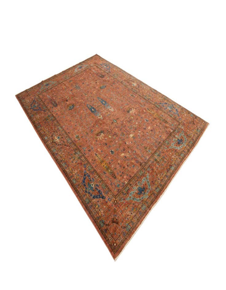 Detail image of 8' 1 x 11' 5 Samarkand Wool Rug