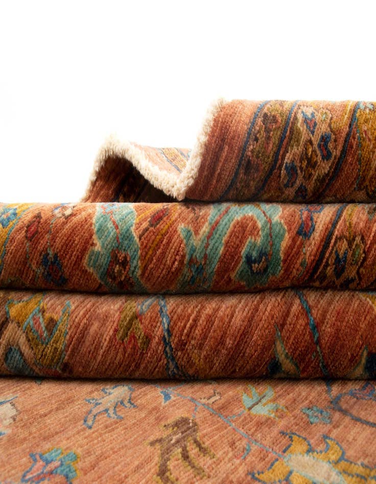 Detail image of 8' 1 x 11' 5 Samarkand Wool Rug