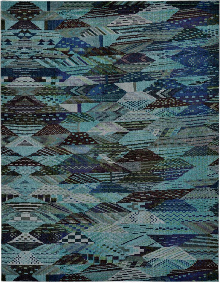Detail image of 9' x 12' Washable Santa Fe Rug