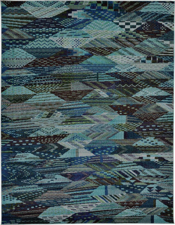 Detail image of 7' x 10' Washable Santa Fe Rug