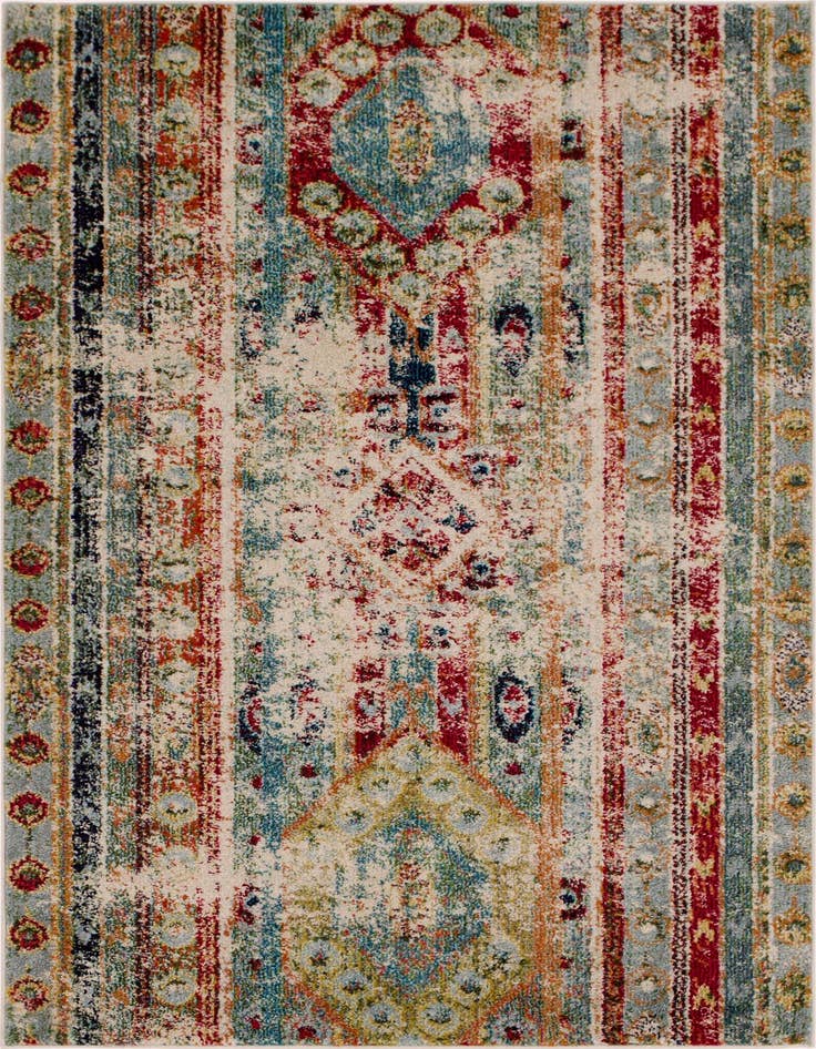 Detail image of 4' x 6' Washable Santa Fe Rug