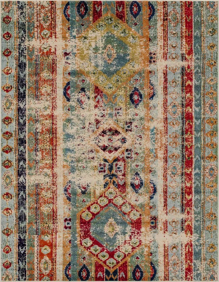 Detail image of 6' x 9' Washable Santa Fe Rug
