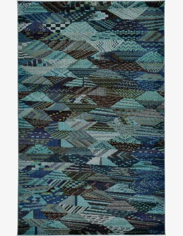 5' x 8' Washable Santa Fe Rug