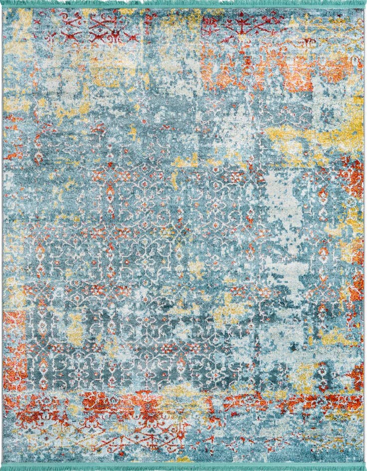 Detail image of 5' 5 x 8' Santiago Rug