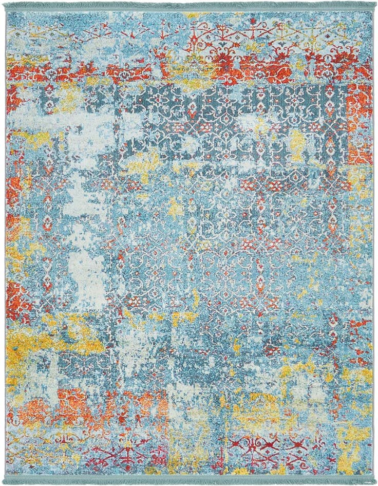 Detail image of 4' 3 x 6' Santiago Rug