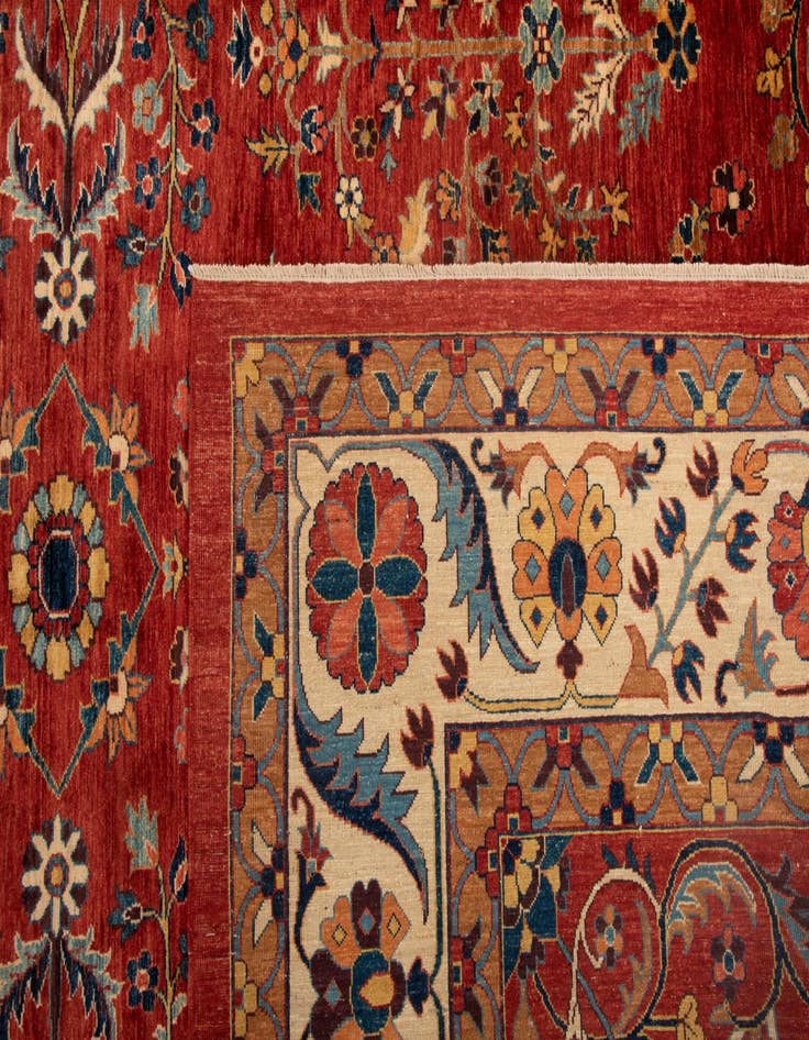 Detail image of 10' 2 x 13' 1 Sara Wool Rug