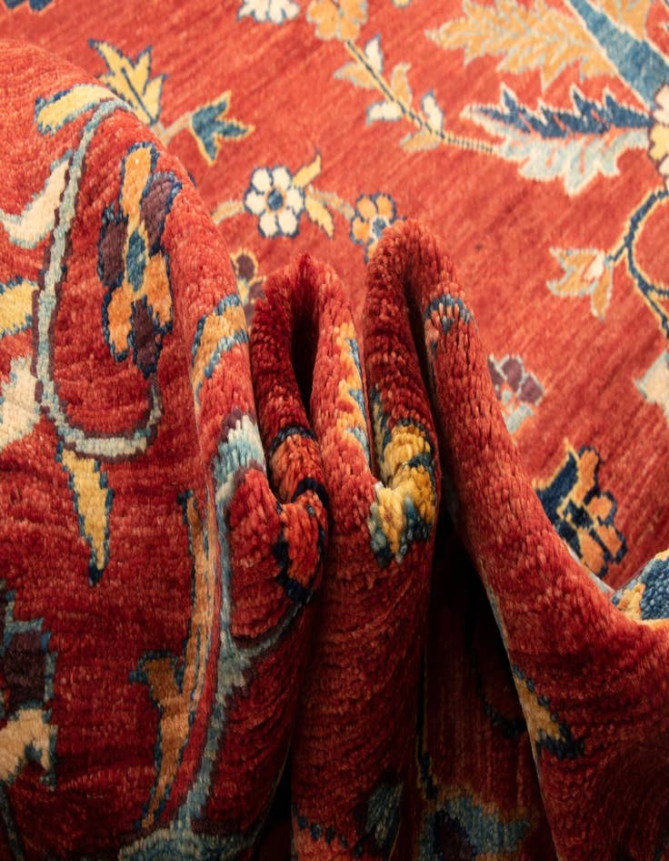 Detail image of 10' 2 x 13' 1 Sara Wool Rug