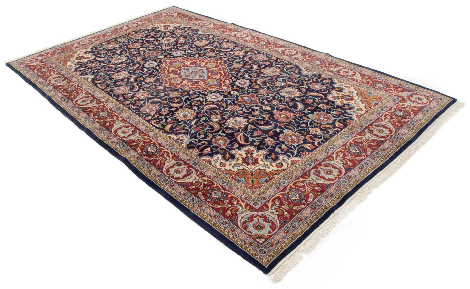 6' 10 x 10' 10 Hand Knotted Sarough Persian Wool Rug