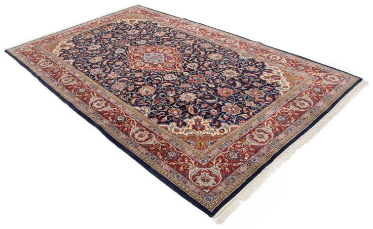 Detail image of 6' 10 x 10' 10 Hand Knotted Sarough Persian Wool Rug