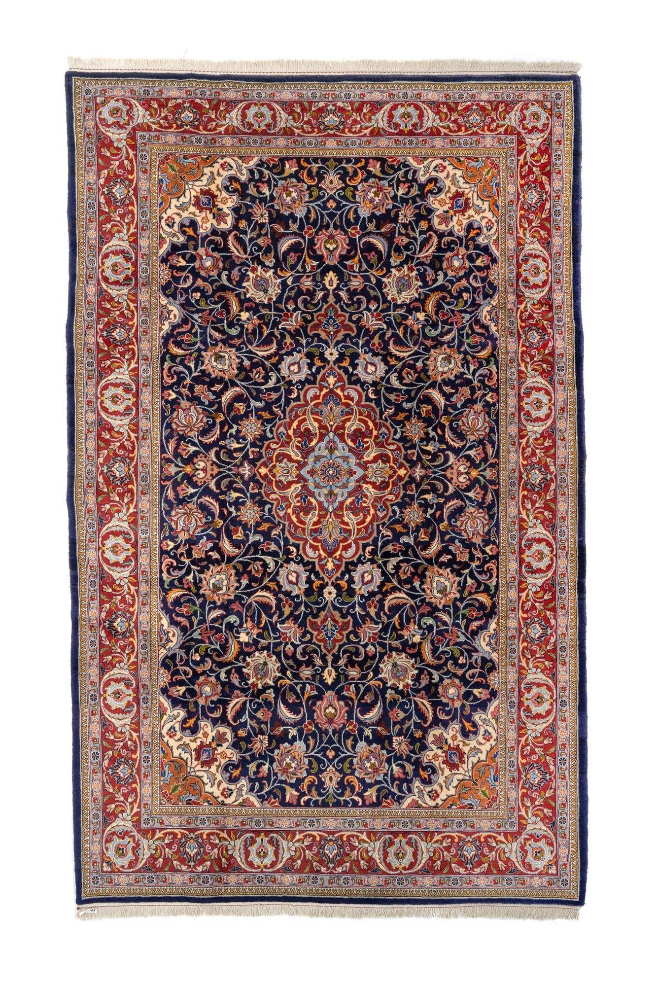 6' 10 x 10' 10 Hand Knotted Sarough Persian Wool Rug