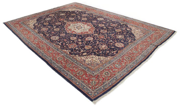 Detail image of 8' 7 x 11' 11 Hand Knotted Sarough Persian Wool Rug