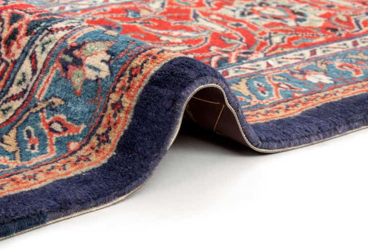 8' 7 x 11' 11 Hand Knotted Sarough Persian Wool Rug