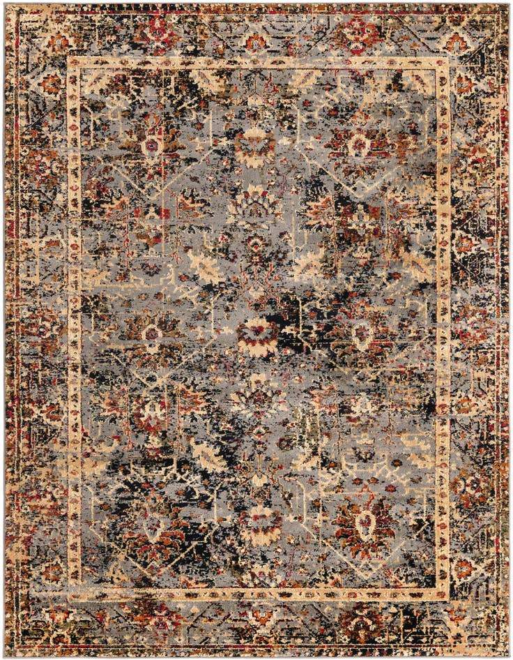 Detail image of 5' 3 x 8' Saturn Rug