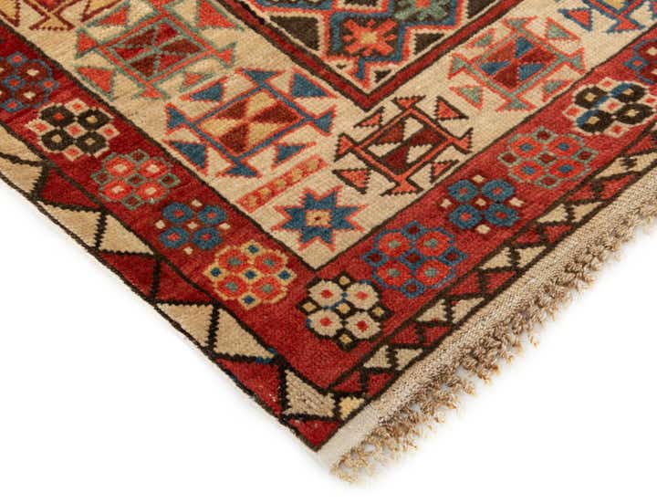4' 1 x 5' 8 Schirwan Wool Rug