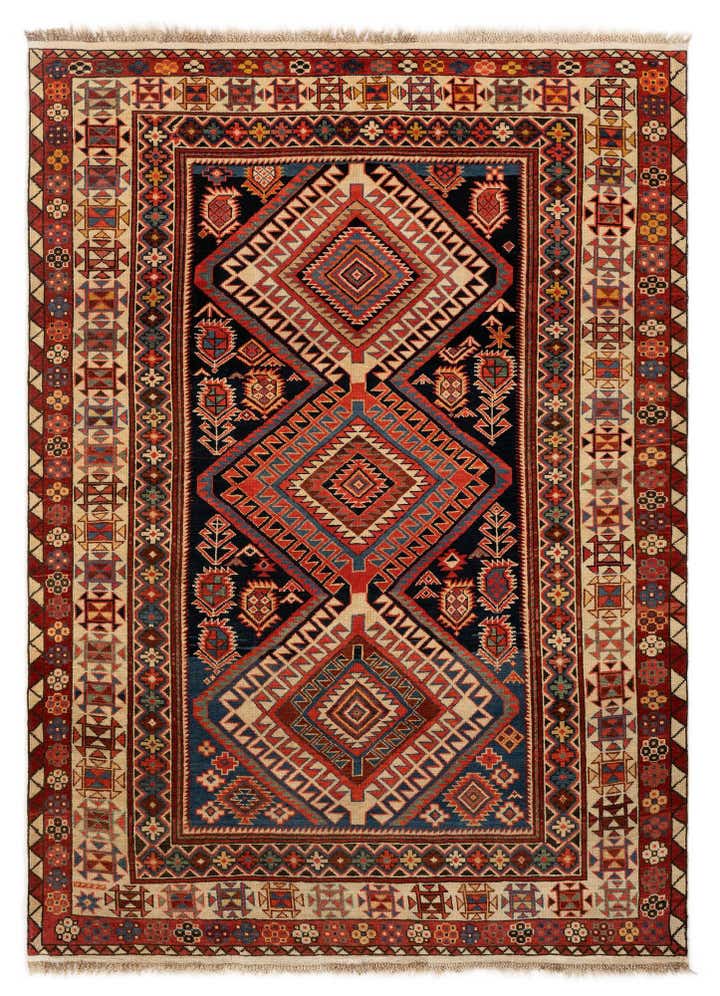 4' 1 x 5' 8 Schirwan Wool Rug