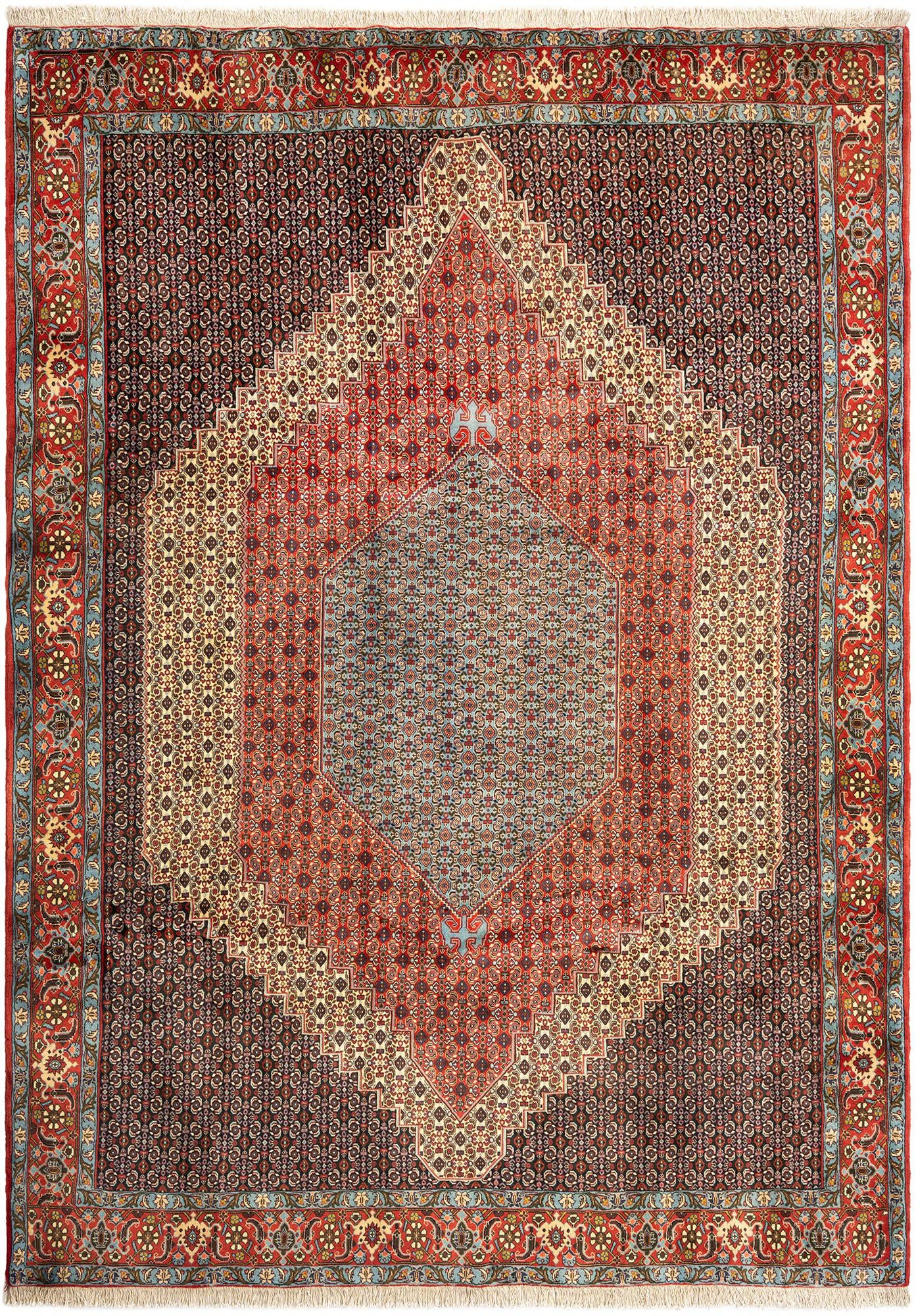 8' 3 x 11' Senneh Wool Rug