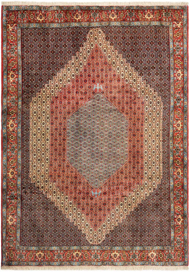 Detail image of 8' 3 x 11' Senneh Wool Rug