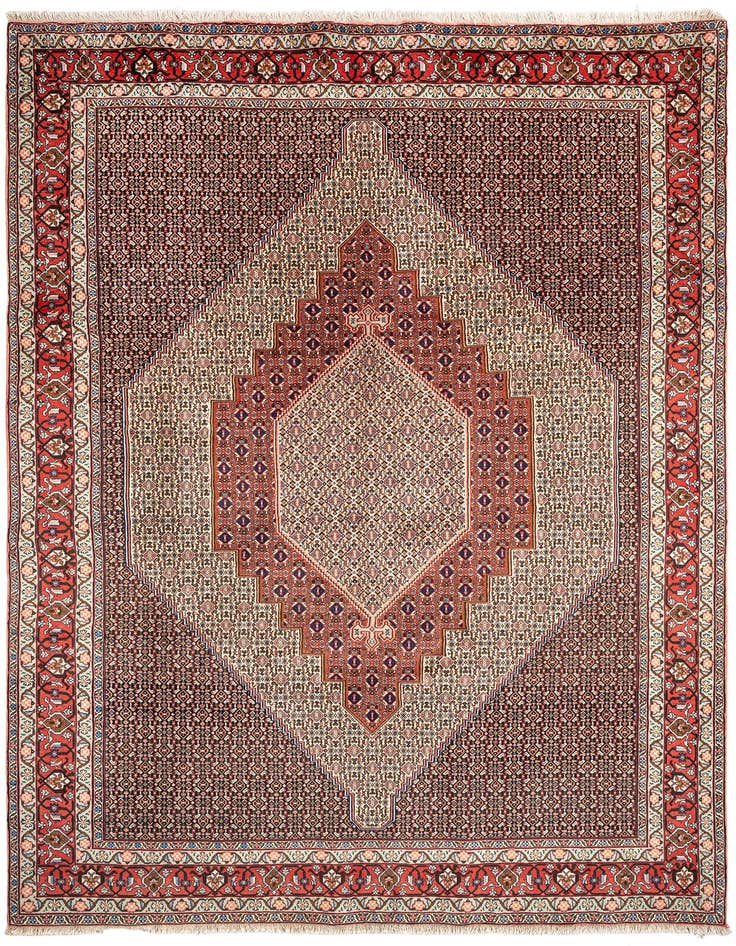 Detail image of 8' 2 x 11' 8 Senneh Wool Rug