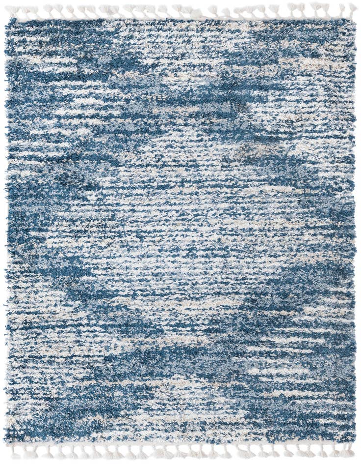 Detail image of 5' 3 x 8' Serenity Shag Rug