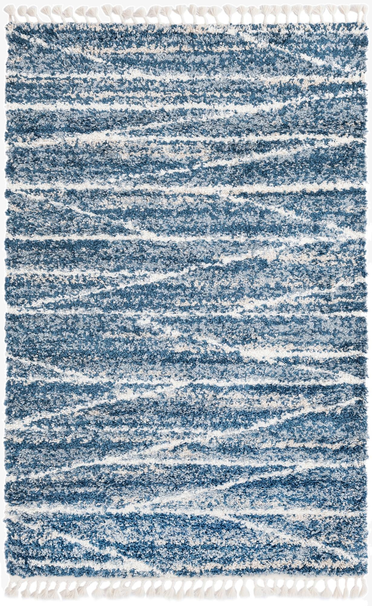 5' 3 x 8' Serenity Shag Rug