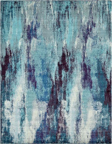 Blue Washable Sevilla Rug