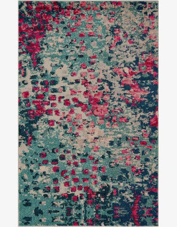 Blue Washable Sevilla Rug