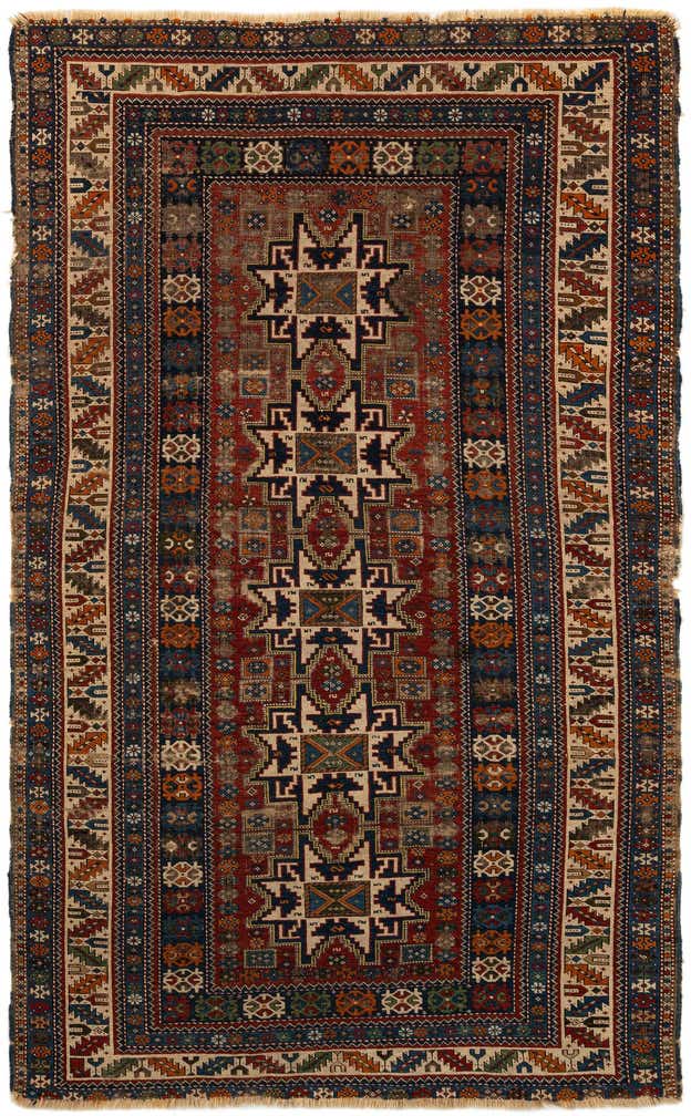 3' 9 x 6' 8 Shirvan Rug