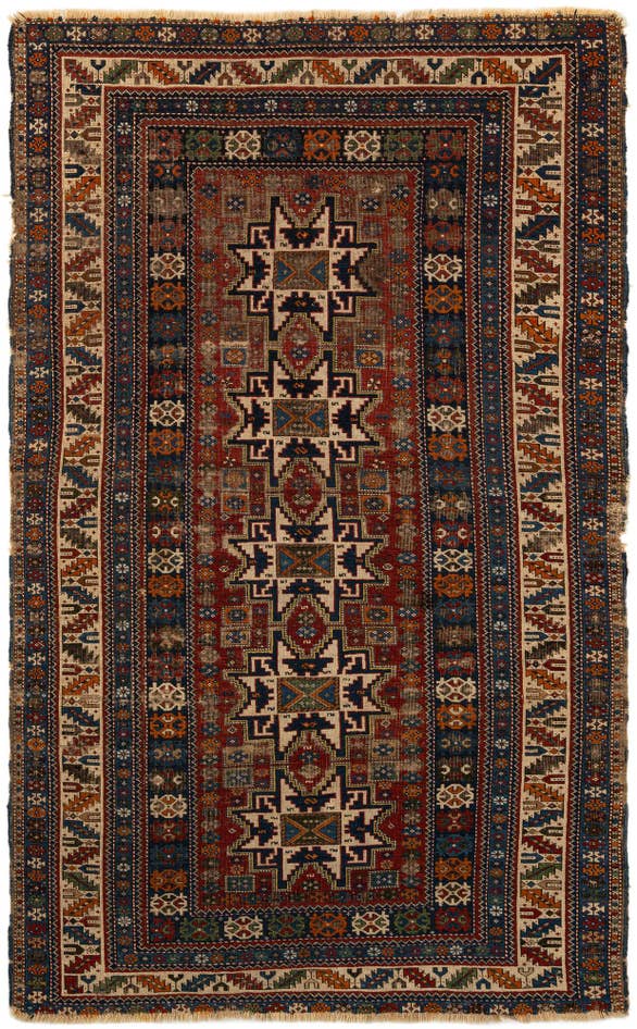 Detail image of 3' 9 x 6' 8 Shirvan Rug