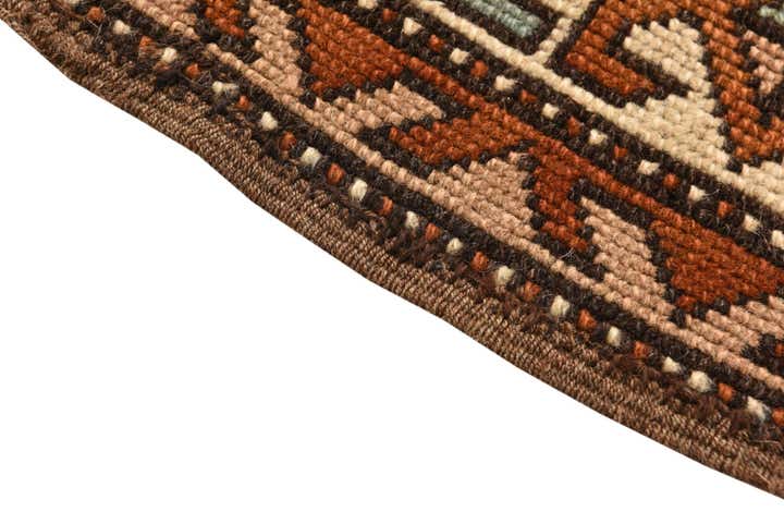 4' 7 x 6' Hand Knotted Shirvan Persian Wool Rug