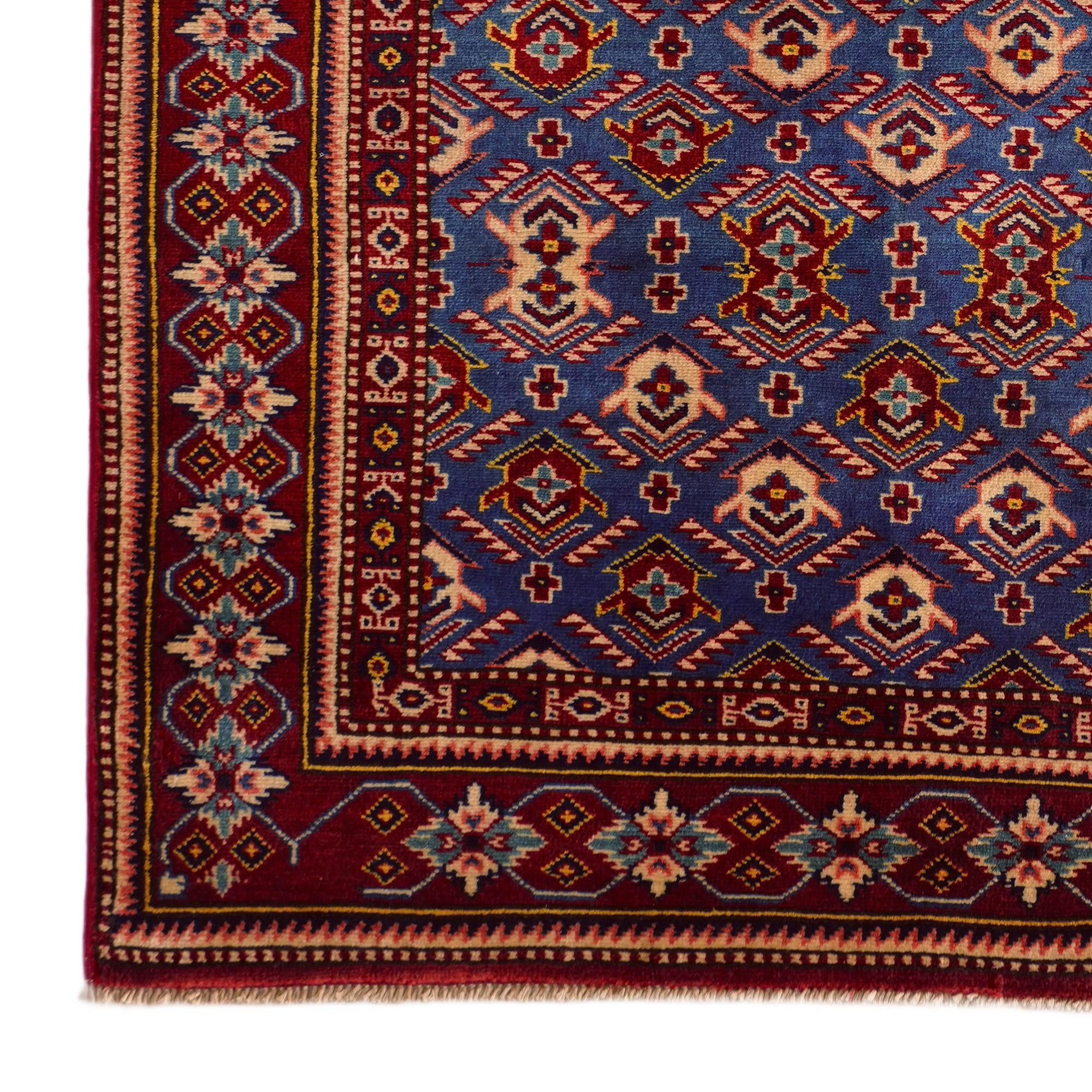 3' 7 x 5' 5 Hand Knotted Shirvan Rug