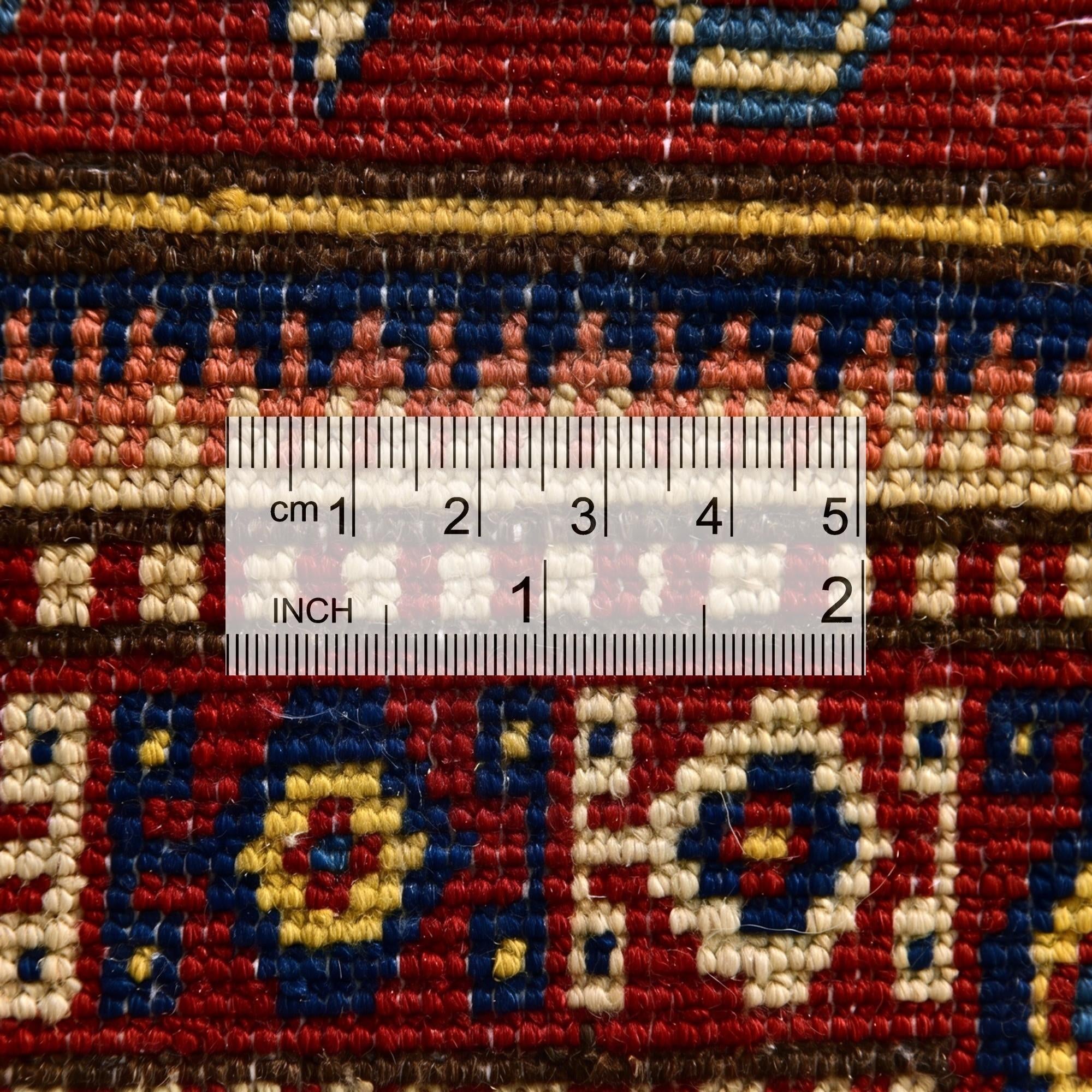 3' 7 x 5' 5 Hand Knotted Shirvan Rug