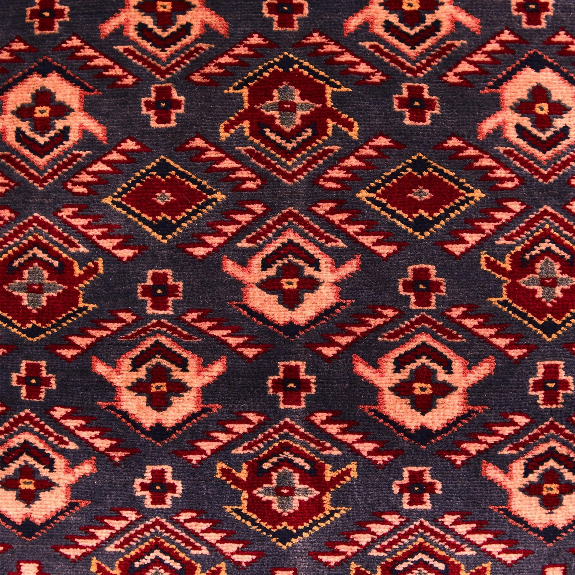 110cm x 165cm Hand Knotted Shirvan Rug
