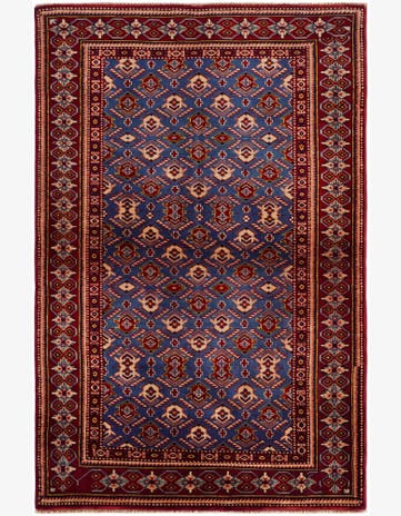 3' 7 x 5' 5 Hand Knotted Shirvan Rug
