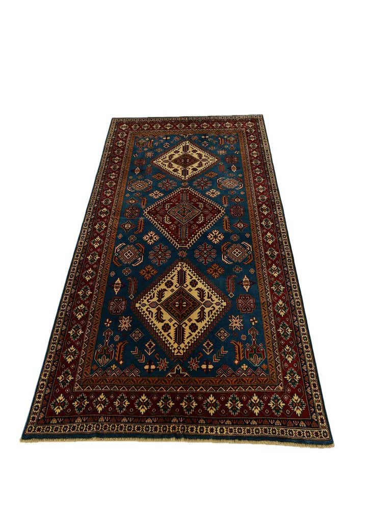 5' 7 x 7' 10 Hand Knotted Shirvan Rug