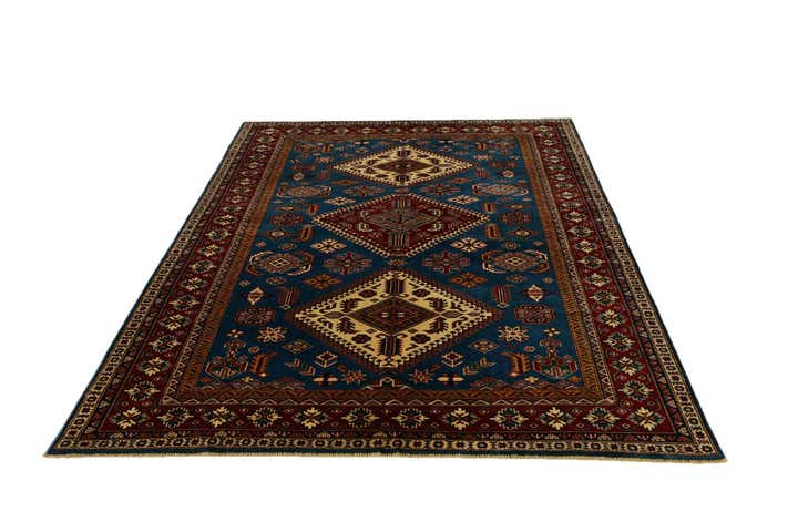 5' 7 x 7' 10 Hand Knotted Shirvan Rug