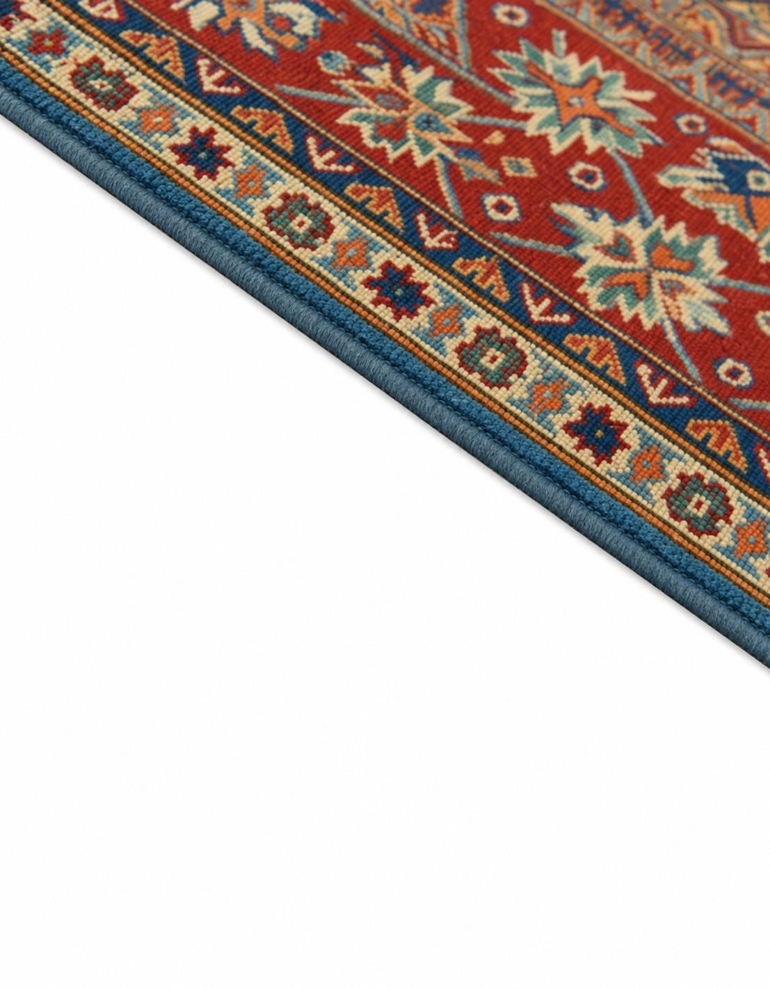 Detail image 8 of 12: 5' 7 x 7' 10 Hand Knotted Shirvan Rug