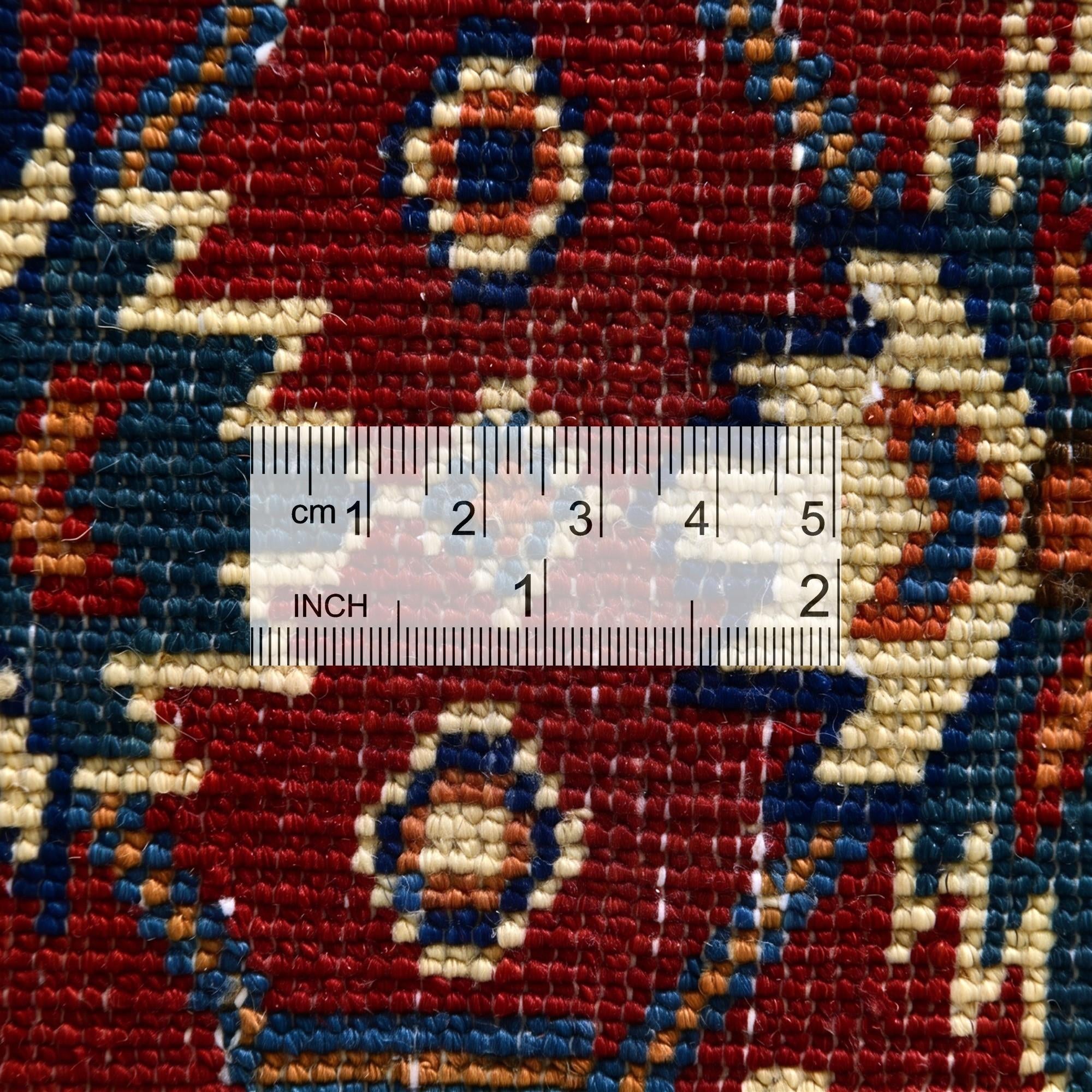 5' 7 x 7' 10 Hand Knotted Shirvan Rug