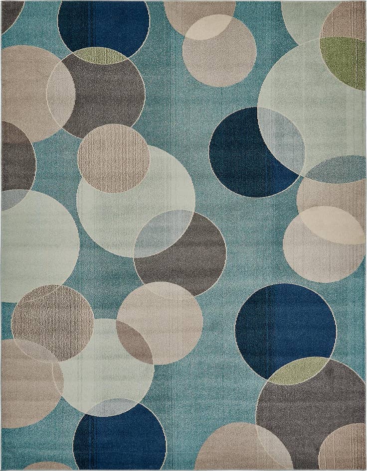 Detail image of 9' x 12' 2 Washable Spectrum Rug
