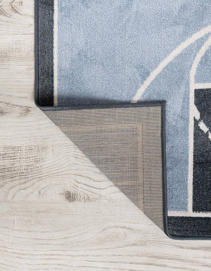 Detail image of 9' x 12' Sports Washable Rug