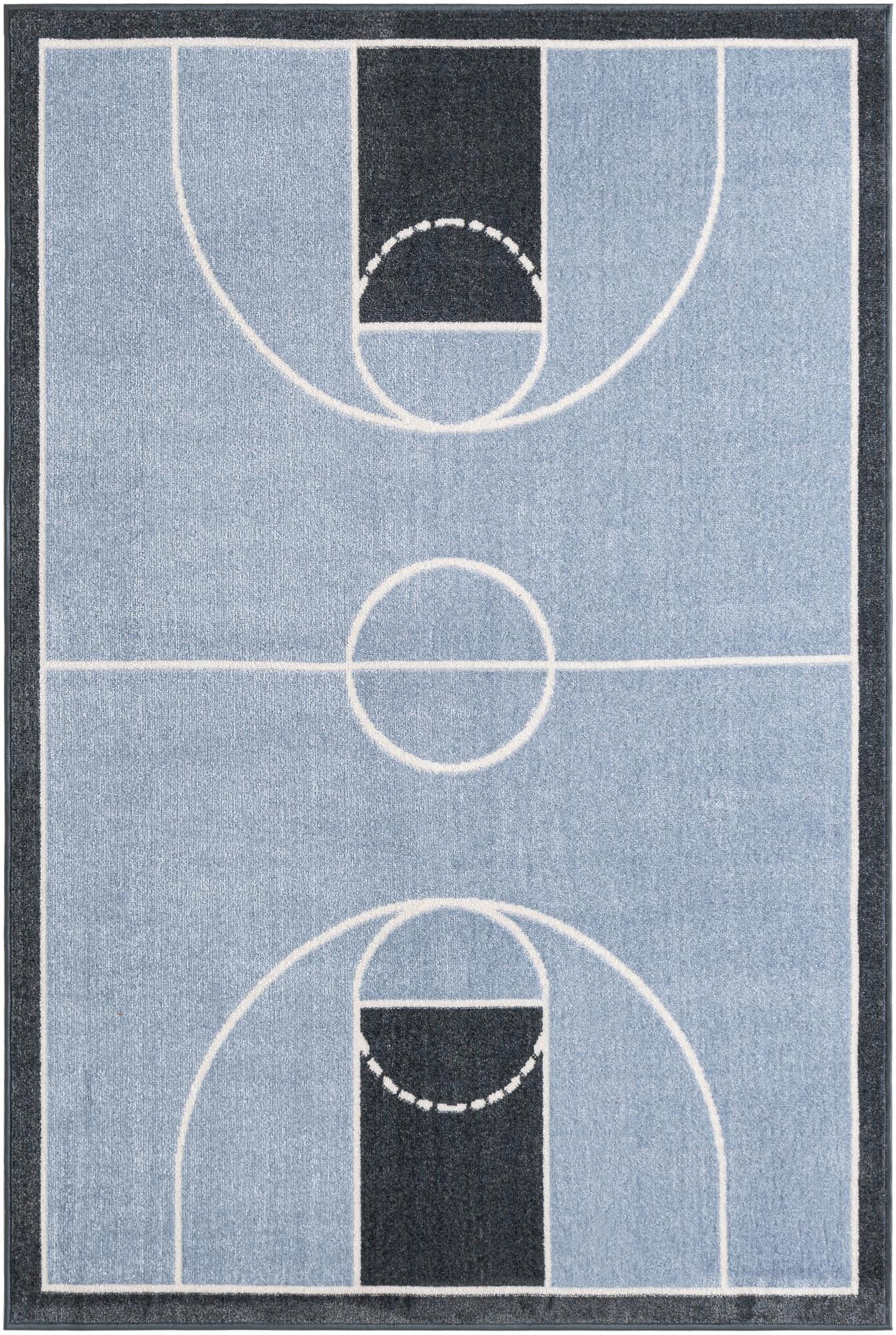 4' x 6' Sports Washable Rug