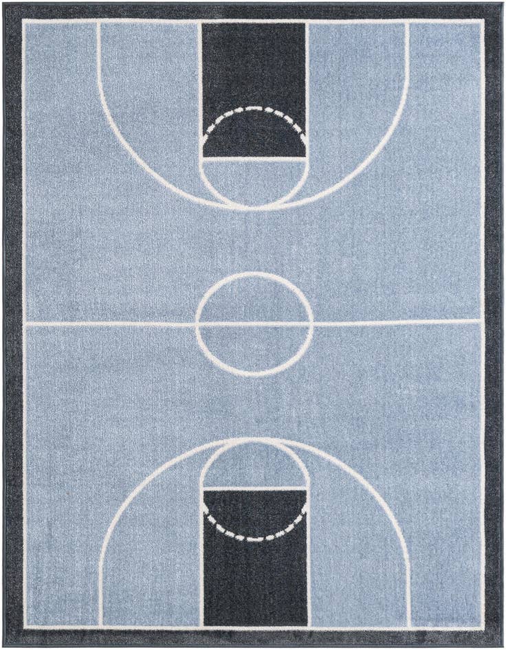 Detail image of 4' x 6' Sports Washable Rug