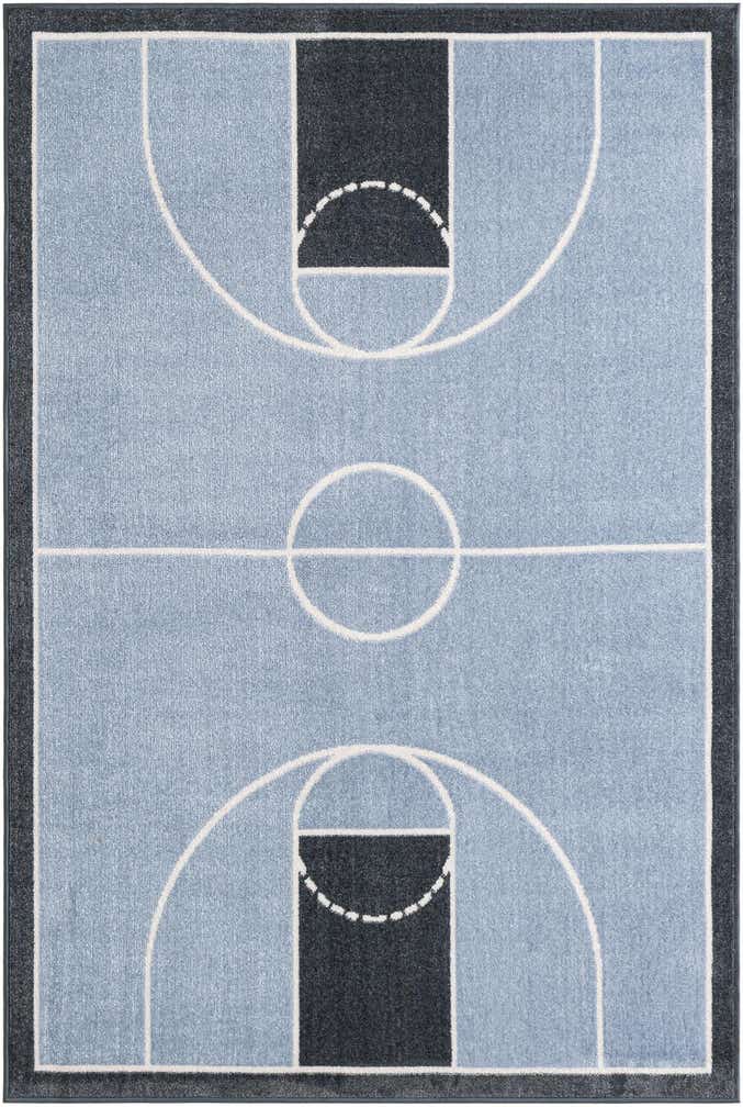 4' x 6' Sports Washable Rug