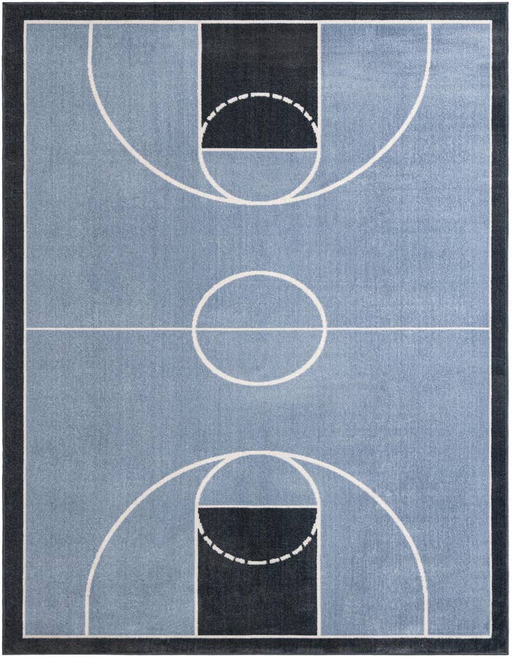 Detail image of 6' x 9' Sports Washable Rug