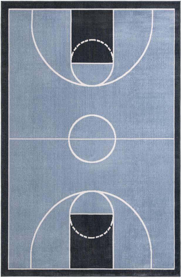 Detail image of 6' x 9' Sports Washable Rug